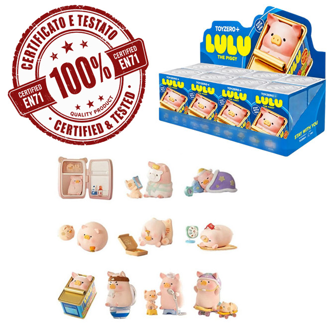 LULU THE PIGGY Stay With You 5cm Personaggini In blind box (xcm) In espo da 8pz 10ass…x8…x96